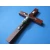 Krzyż drewniany ciemny brąz 17,5 cm JB 5